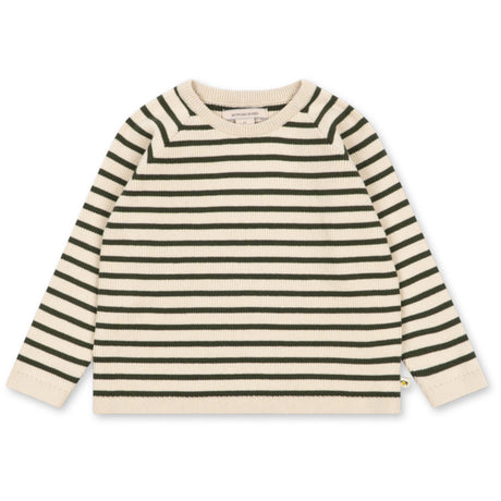 Konges Sløjd Stripe Verti Buma Stickad Sweater Gots
