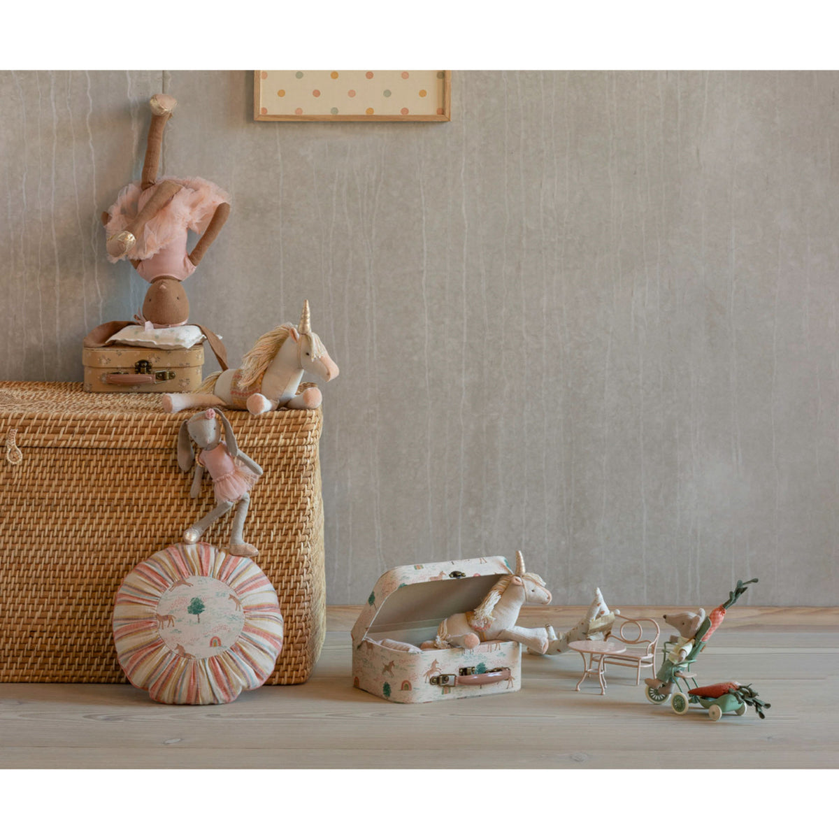 Maileg Resväska Set, 2 Pcs - Enhjørning