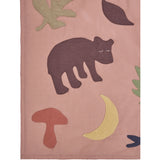 Ferm Living Rose/Multi Lunden Filt
