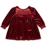 Konges Sløjd x Luksusbaby Red Dahlia Gia Rosett Klänning Grs
