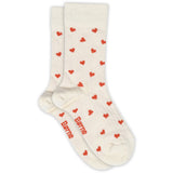 Mp Danmark x Børns Vilkår Cream Heart Socks - 2-pack