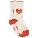 Mp Danmark x Børns Vilkår Cream Heart Socks - 2-pack