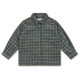 Konges Sløjd Laurel Blue Check Cara Ls Skjorta Gots
