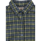 Konges Sløjd Laurel Blue Check Cara Ls Skjorta Gots