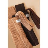Silly Silas Wooly Footless Strumpbyxar Med Braces Espresso Brown
