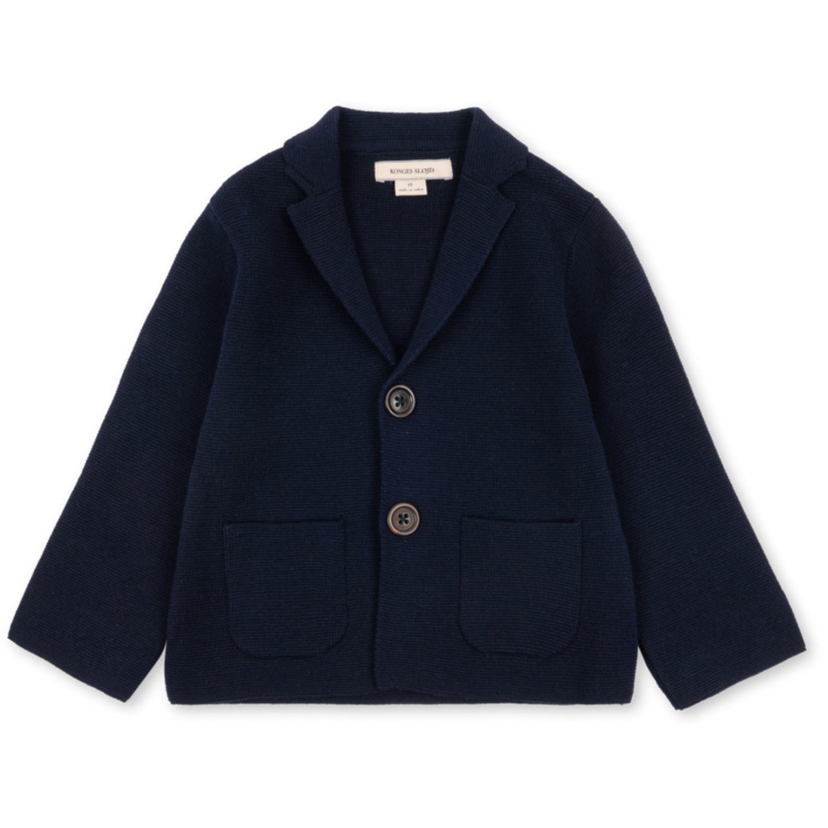 Konges Sløjd Dark Navy Gabriel Stickad Blazer Gots