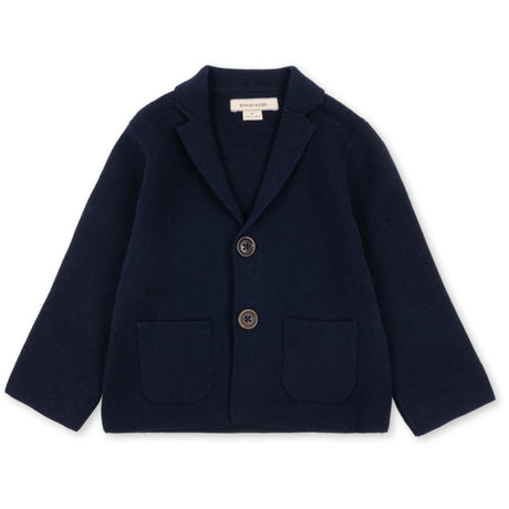 Konges Sløjd Dark Navy Gabriel Stickad Blazer Gots