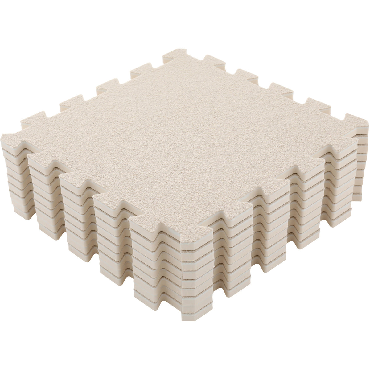 That's Mine Soft Beige Aiva Skum Leg Mats Square