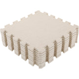 That's Mine Soft Beige Aiva Skum Leg Mats Square