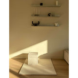That's Mine Soft Beige Aiva Skum Leg Mats Square