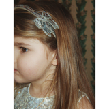 Konges Sløjd Silver Paljet Rosett Hairbrace