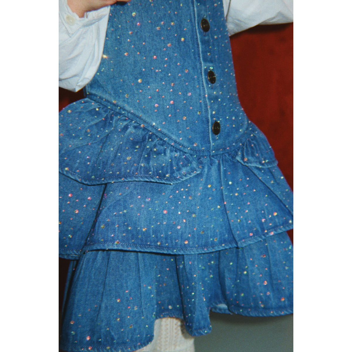 Konges Sløjd Denim Sparkle Elba Sparkle Klänning Gots