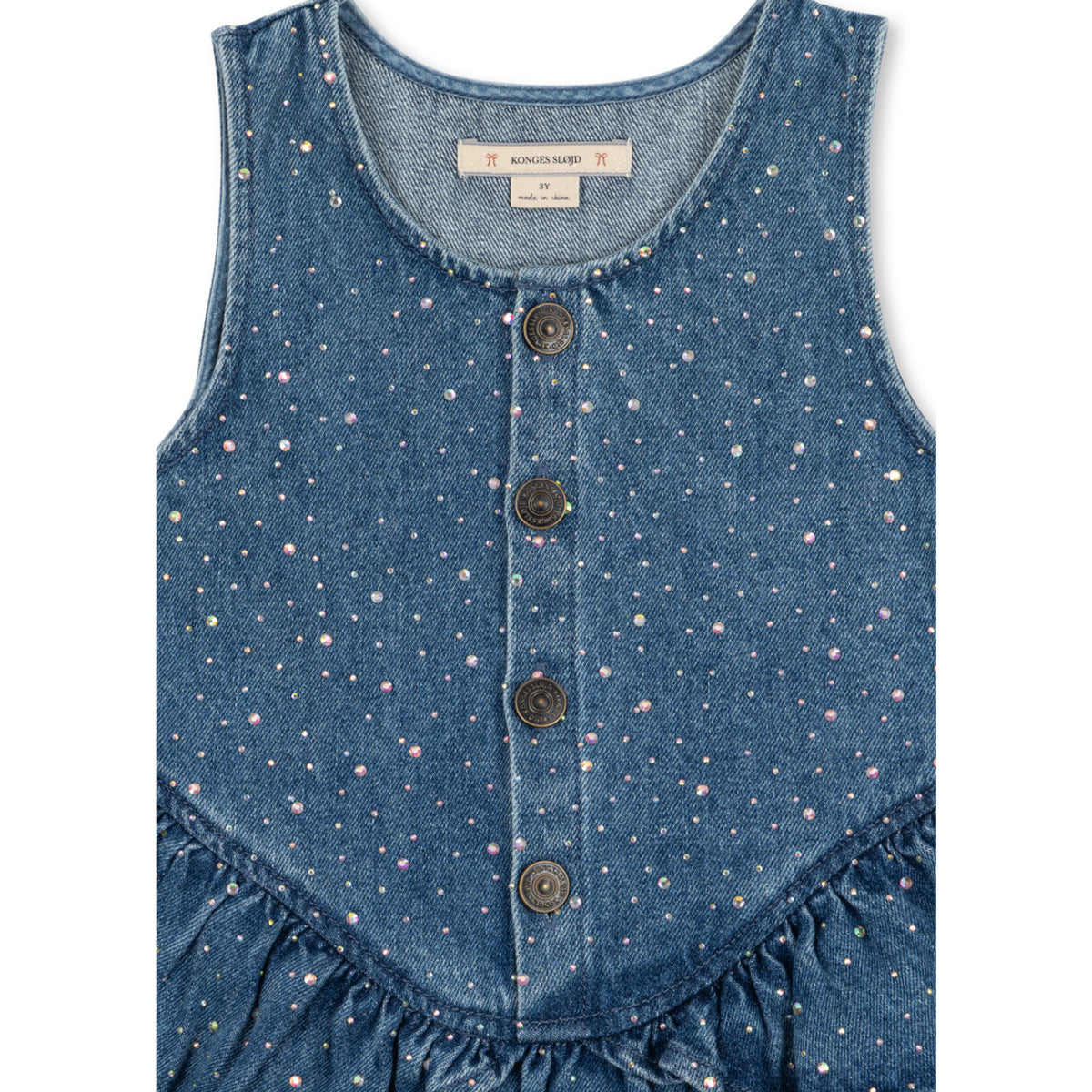 Konges Sløjd Denim Sparkle Elba Sparkle Klänning Gots
