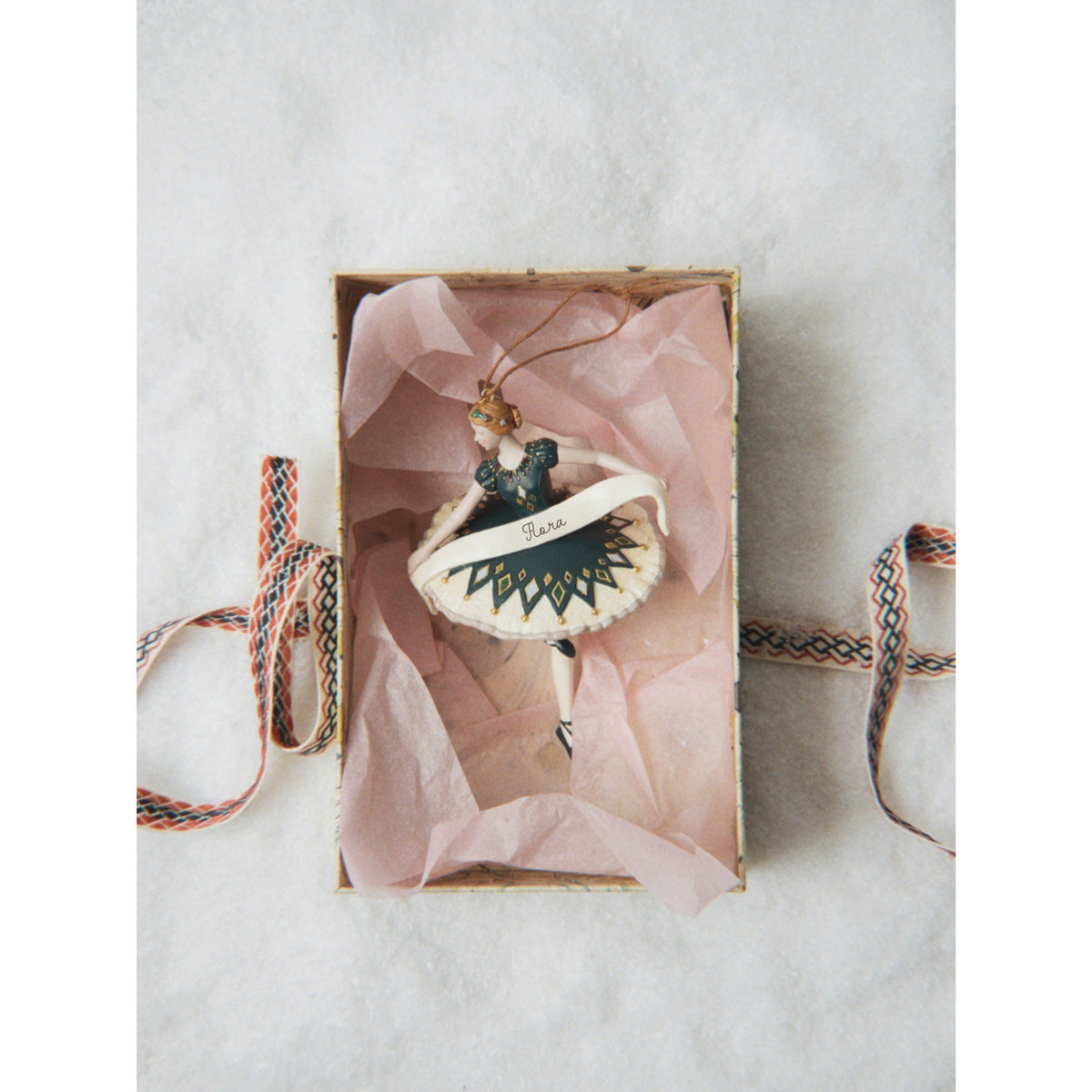 Konges Sløjd Multi Christmas Ornament Harlekin Ballerinaskor