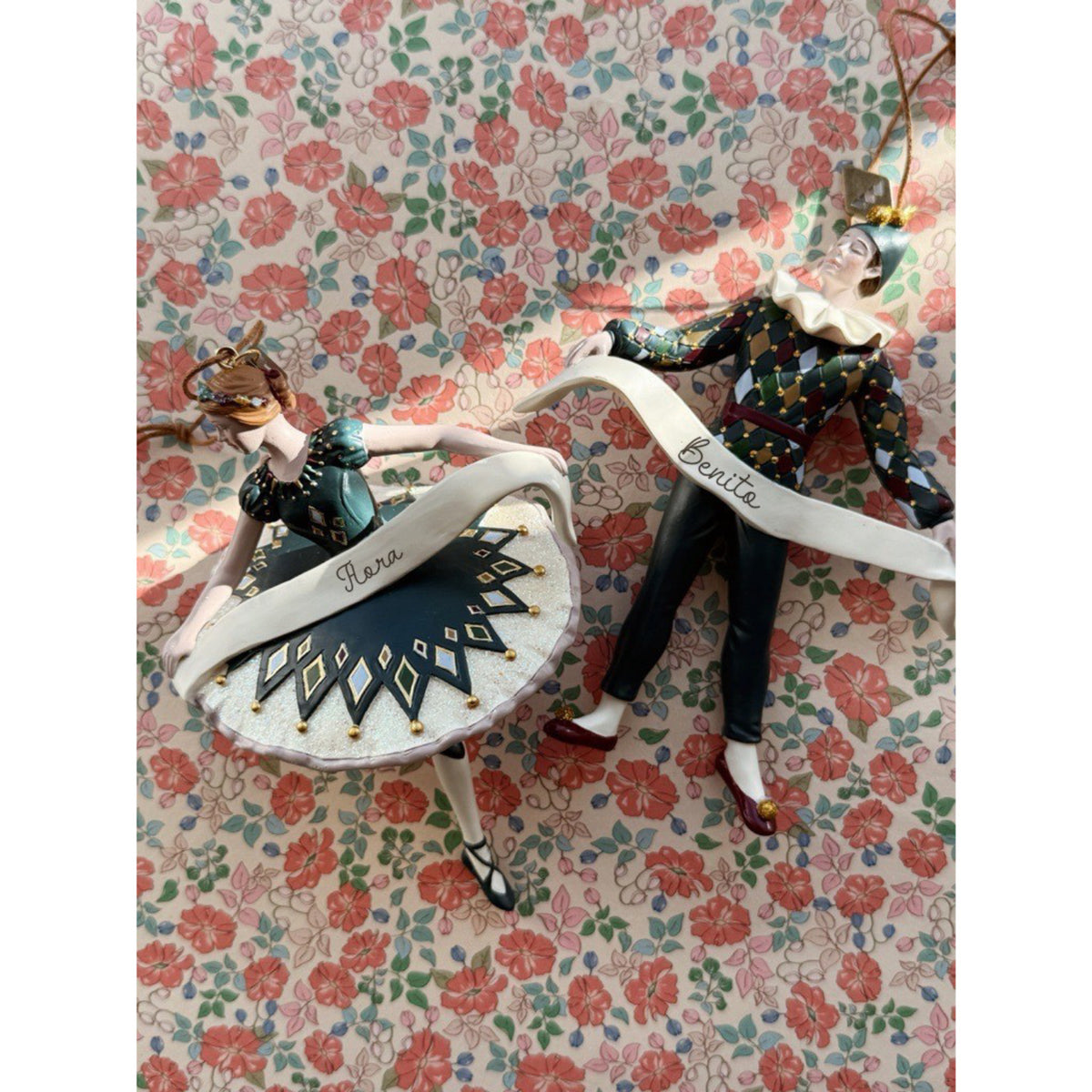 Konges Sløjd Multi Christmas Ornament Harlekin Ballerinaskor