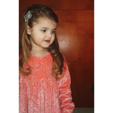 Konges Sløjd Silver 2 Pack Paljet Rosett Hair Clip