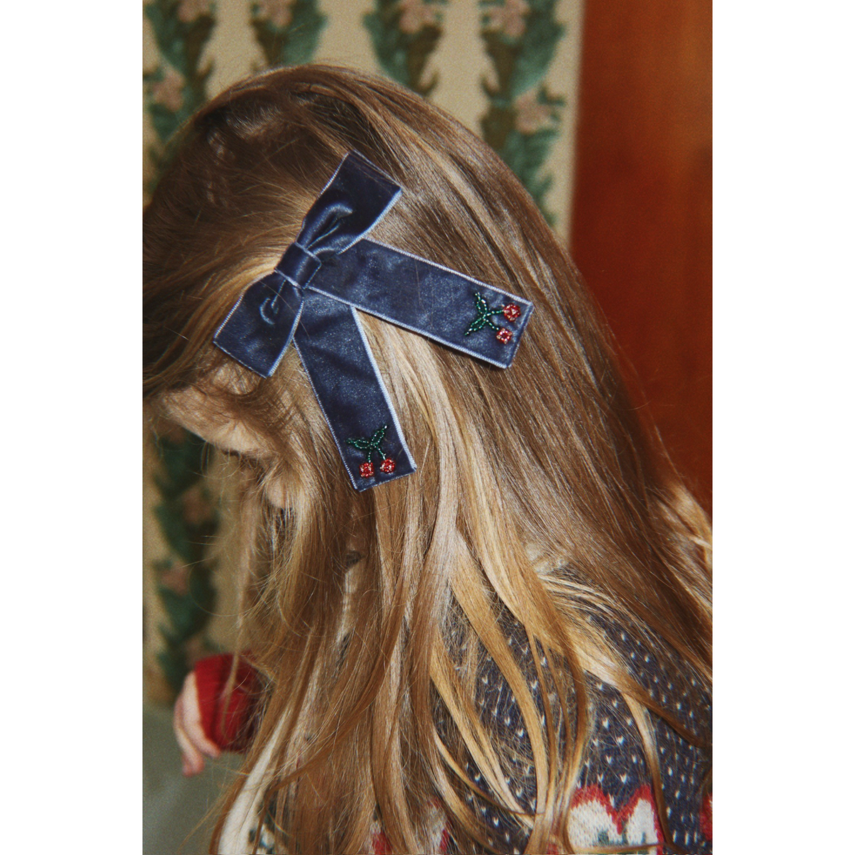 Konges Sløjd Navy 2 Pack Juliette Rosett Hair Clip