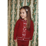 Konges Sløjd Pomegranate Rosier Cardigan