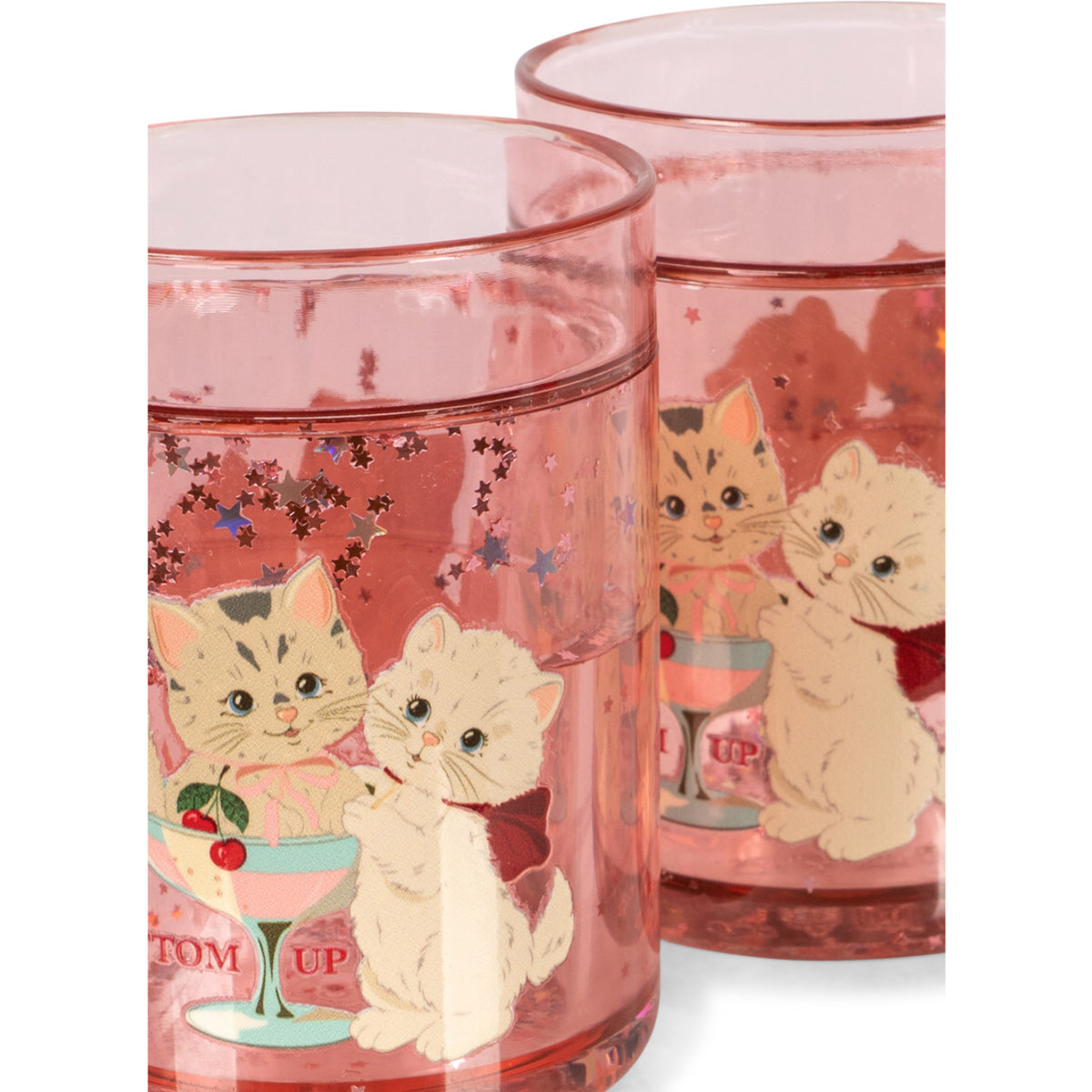 Konges Sløjd Rose Cat 2 Pack Glitter Kopper