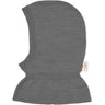 COPENHAGEN COLORS Grey Mel. Lt. Stickad Merino Elefanthatt Med Frill