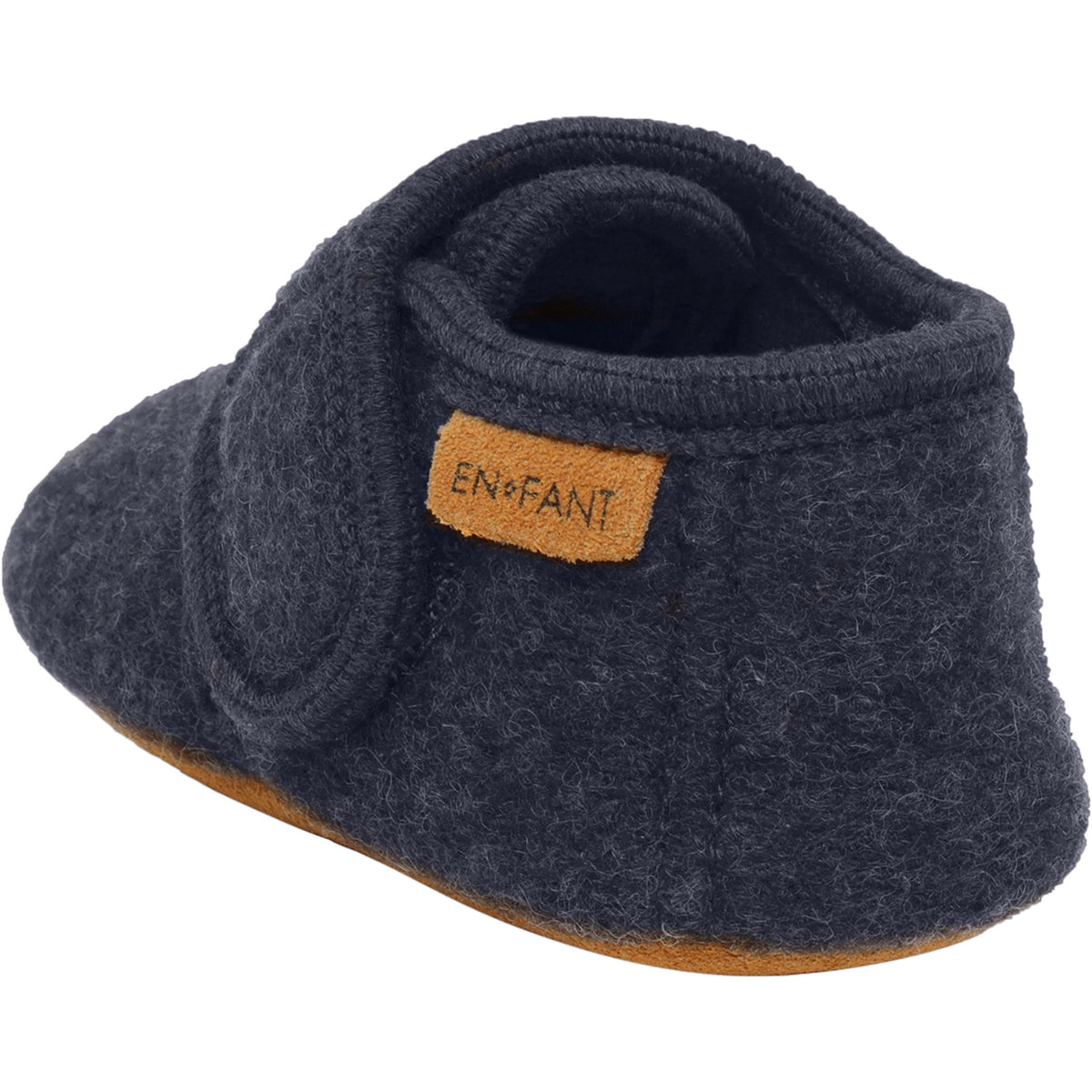 En Fant Vintage Indigo-Blue Ull Tossor M/ Embroidery
