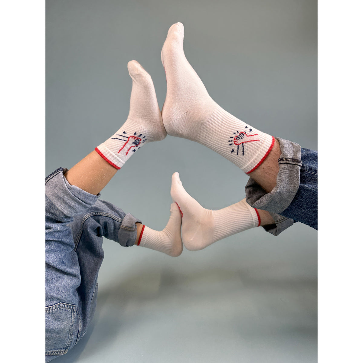 Mp Danmark x Børns Vilkår Snow White Hands Socks - 2-pack