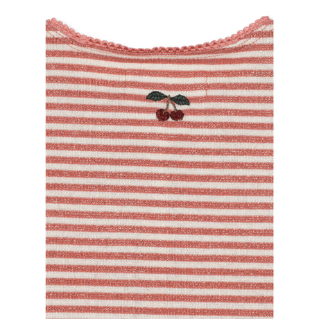 Konges Sløjd Rose Cream Stripe Roli Stripe Cardigan Ocs