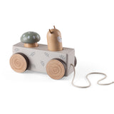 Sebra Woodland Pop-Up Pull-Along Leksak Wooden Fsc™️ 100%