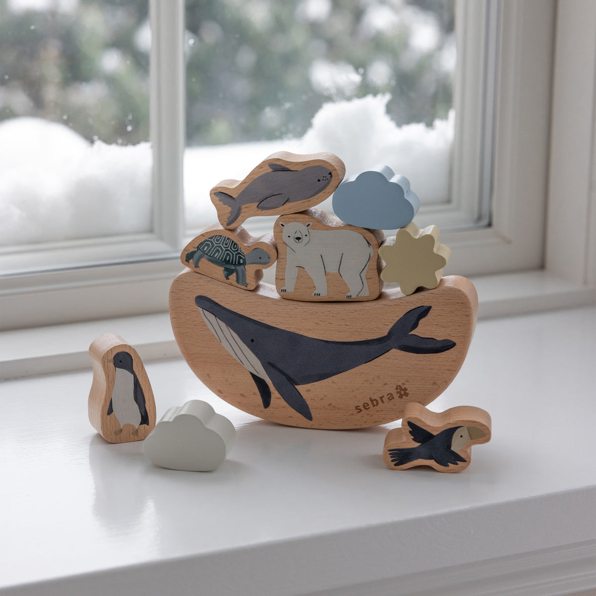 Sebra World Of Sebra Balance Leksak Wooden Fsc™️ 100%