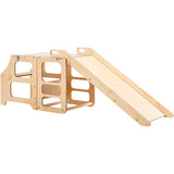 Duck Woodworks Natural Foldbar EC Kitchen Tower Med Slide Sett