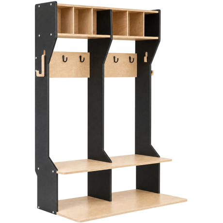Duck Woodworks Black Garderobe Outerwear Dubbel