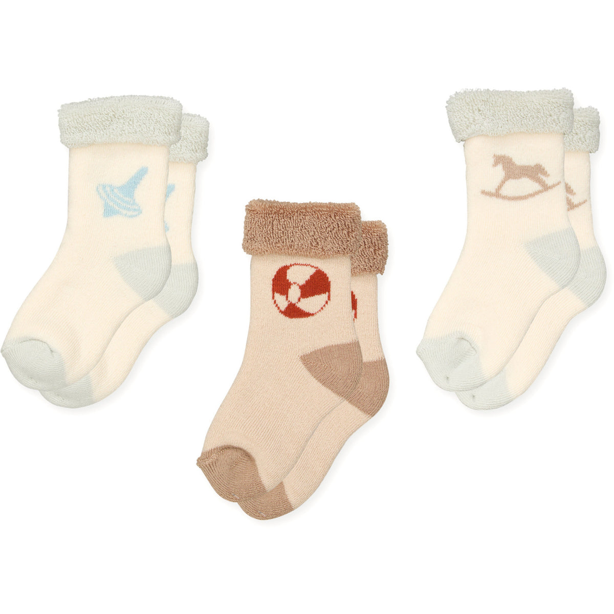 Cam Cam Copenhagen Vintage Toys Terry Strumpor Safi 3-Pack