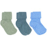 Mp Danmark Skyway Bomull Rib Baby Strumpor 3-Pack