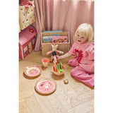 Rice Melamin Kids Skål Med Pink Musik Band Print - 250 Ml