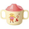 Rice Melamin 2 Handle Baby Kopp Med Pink Musik Band Print - 250 Ml