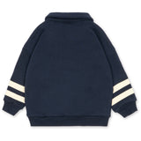 Konges Sløjd Navy Blazer Loupy Half Zip Pikétröja Ocs