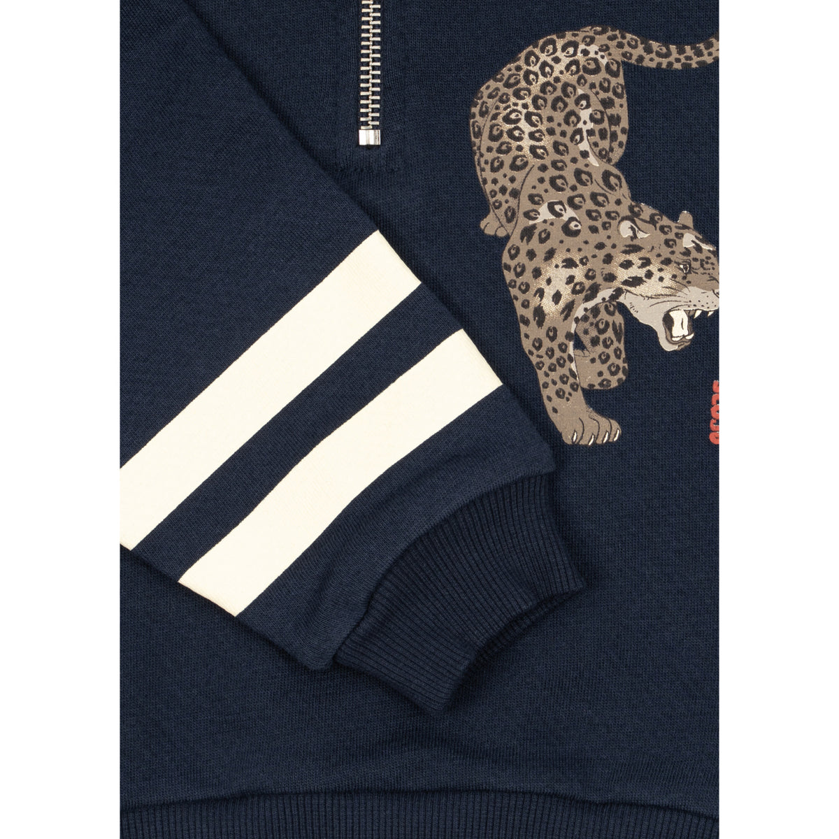 Konges Sløjd Navy Blazer Loupy Half Zip Pikétröja Ocs