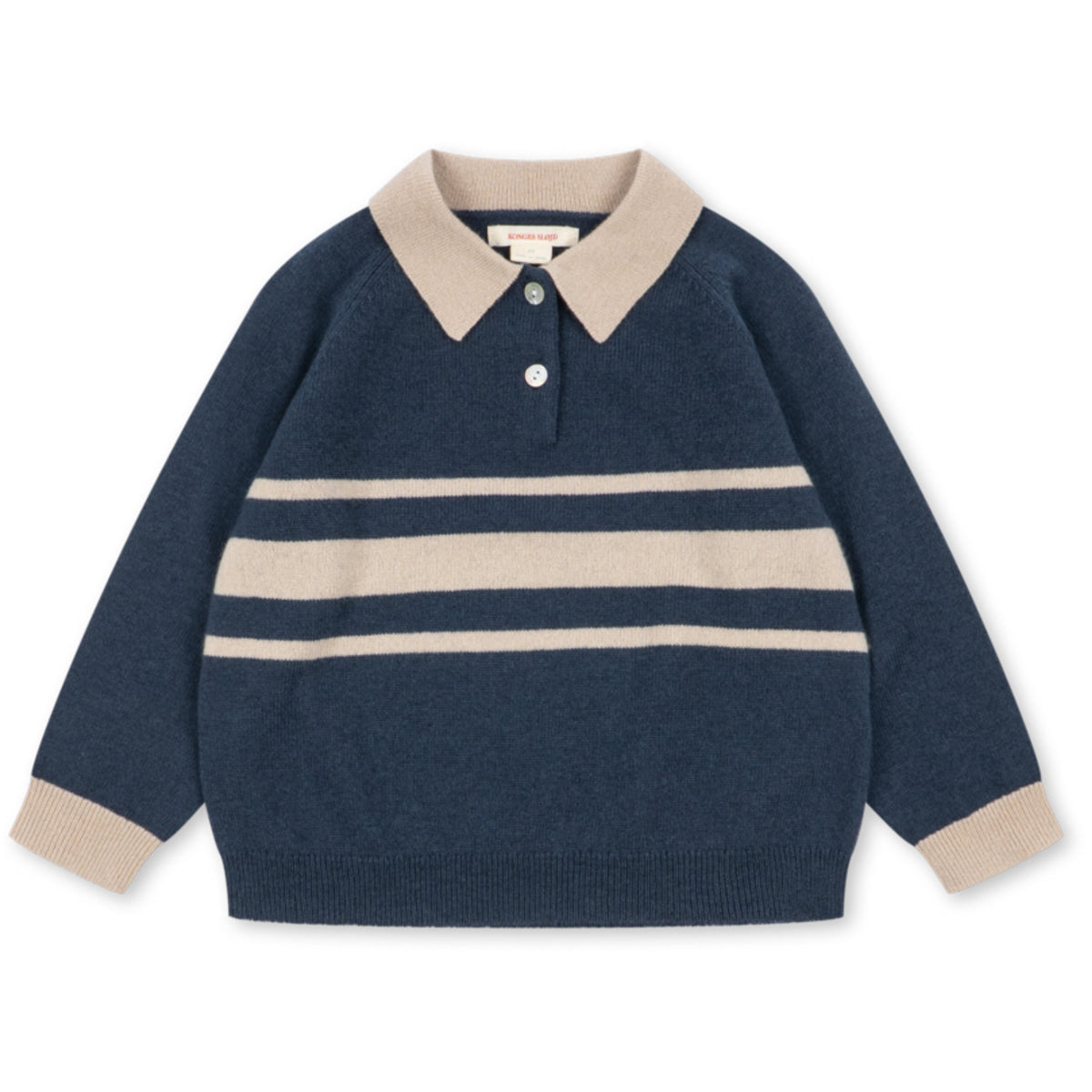 Konges Sløjd Dark Blue Stripe Basi Pikétröja