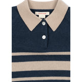 Konges Sløjd Dark Blue Stripe Basi Pikétröja