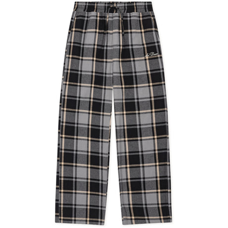 Les Deux Kids Grey Melange Check Casual Byxor KIDS