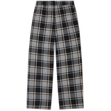Les Deux Kids Grey Melange Check Casual Byxor KIDS