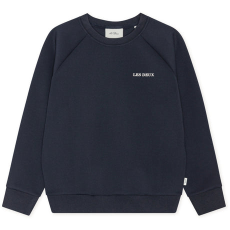 Les Deux Kids Dark Navy Blue Track Sweatshirt KIDS