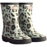Hunter Snow Leopard/Black Kids First Insulated Snow Leopard Stövlar