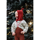 Silly Silas Bomull Strumpbyxar Med Braces Cinnamon Christmas Patterned