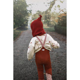 Silly Silas Footless Bomull Strumpbyxar Med Braces Cinnamon Christmas Patterned
