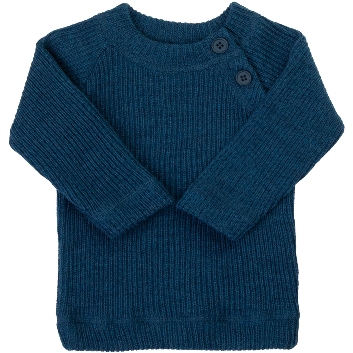 Joha Dark Blue Blus W/Long Ärmar