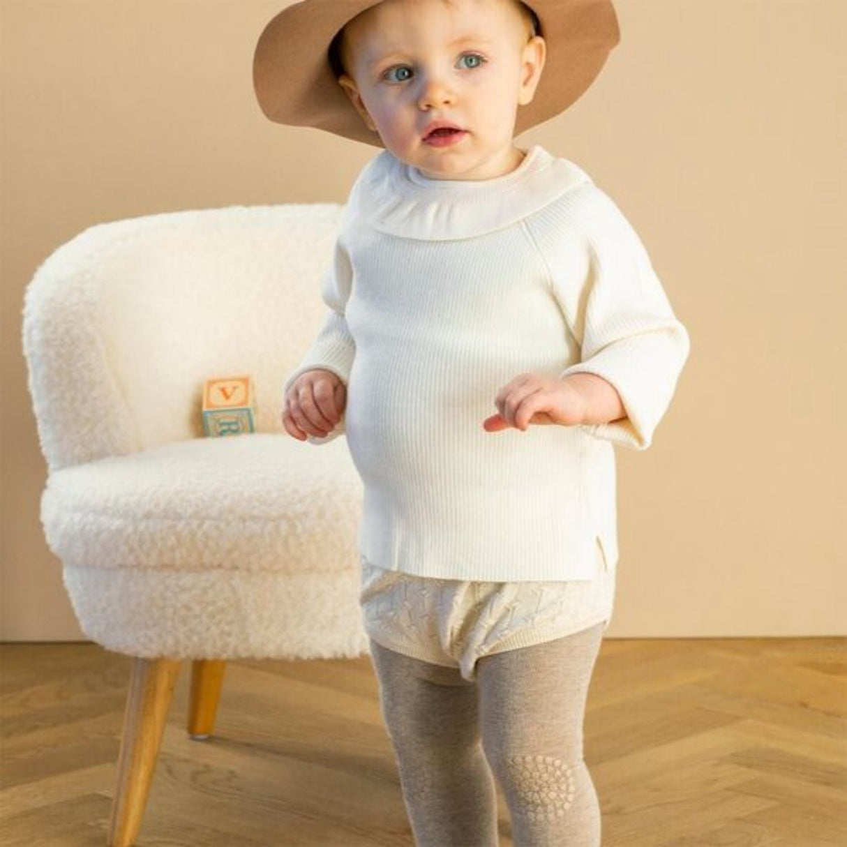 Gobabygo Sand Crawling Strumpbyxar Organic Bomull