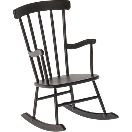 Maileg Rocking Chair, Mini - Anthracite