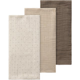 Lil'Atelier Birch Fergie 3-Pack Tygblöjor