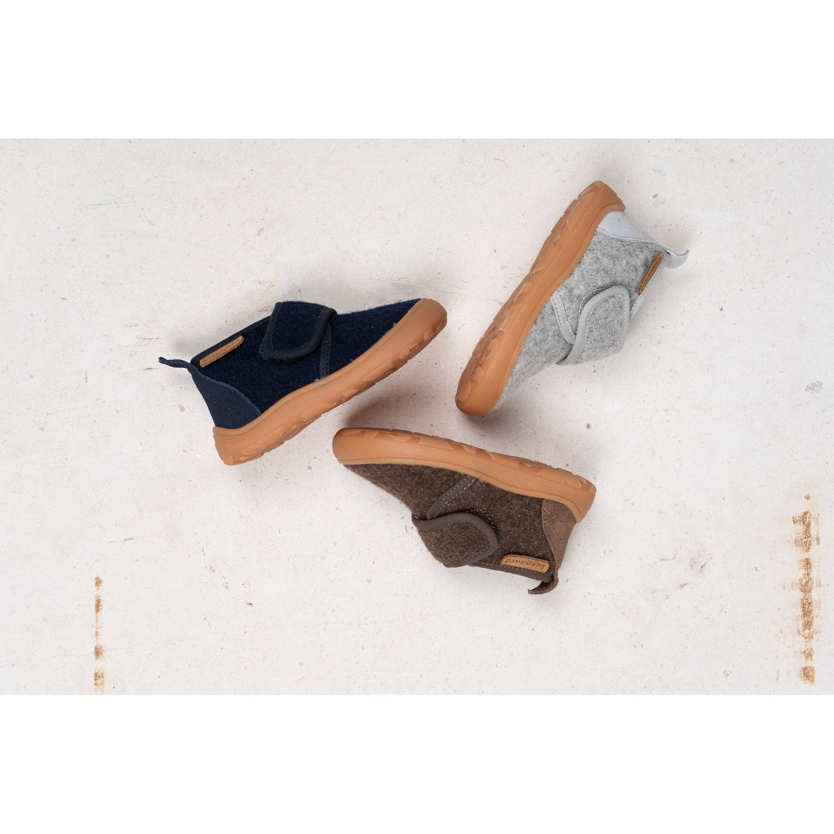 Bisgaard Navy Barefoot Basic Home Skor